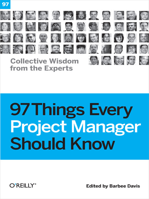 Title details for 97 Things Every Project Manager Should Know by Barbee Davis - Wait list